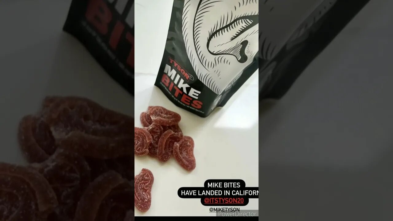 GENIUS Mike Tyson selling edibles in the shape of ears