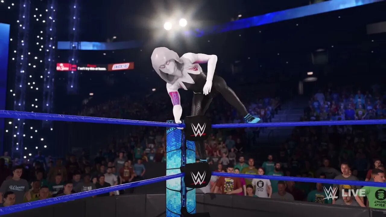 WWE2K22: Spider Gwen Full Entrance