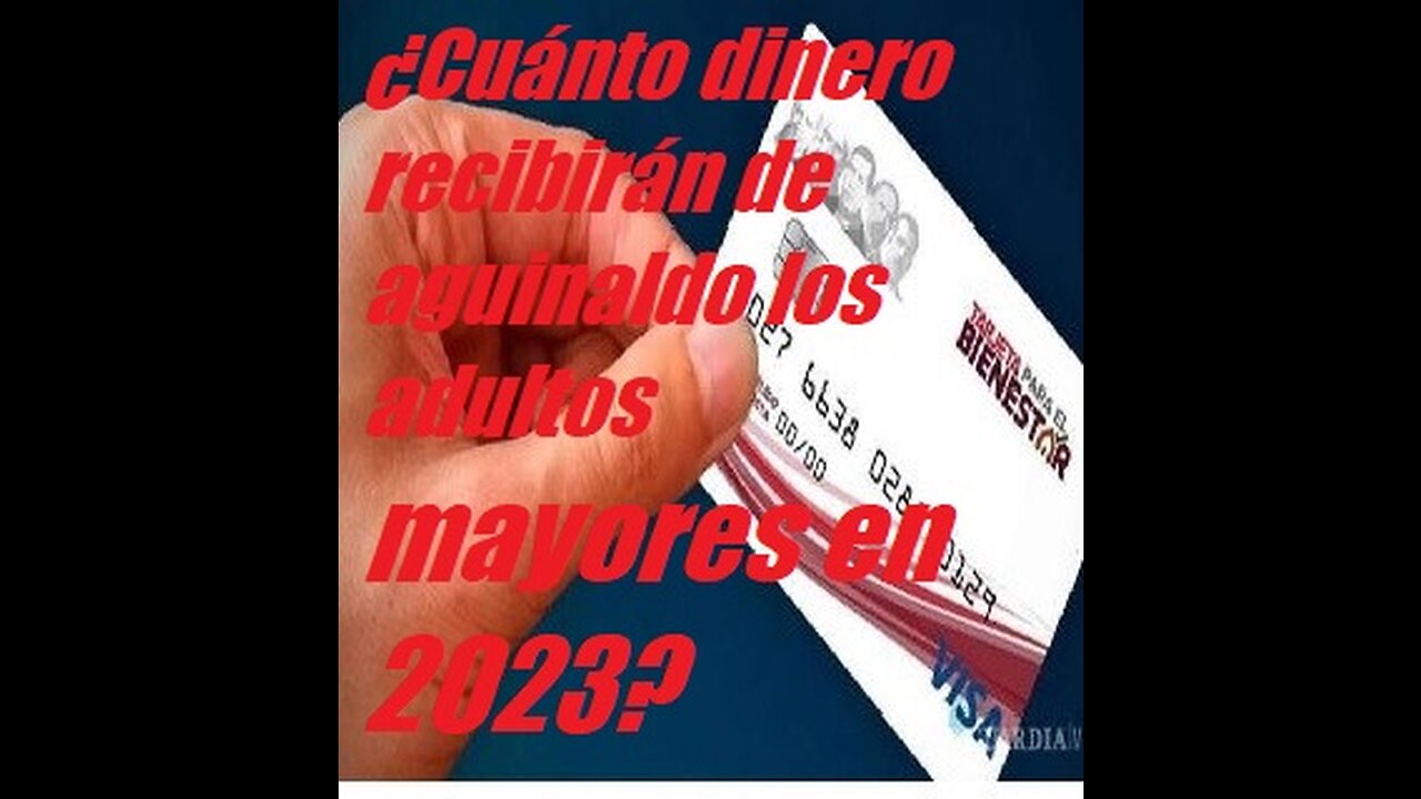 Aguinaldo para adultos mayores de cuanto sera en 2023? #pension #aguinaldos #aguinaldopensionados