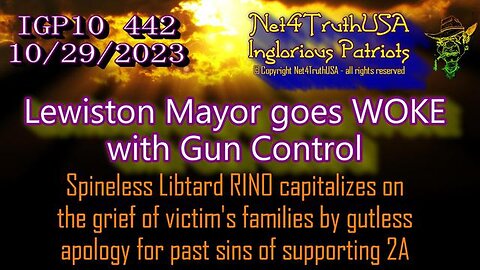 LEWISTON MAYOR GOES WOKE WITH GUN CONTROL