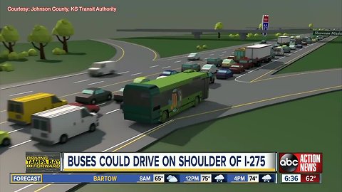 Transit buses could soon drive on I-275 shoulder