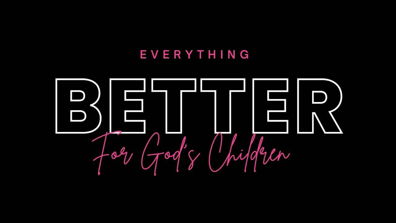 Better! Song by Hezekiah Walker. The Lord gave a message with song. Links 👇🏾 & question at end