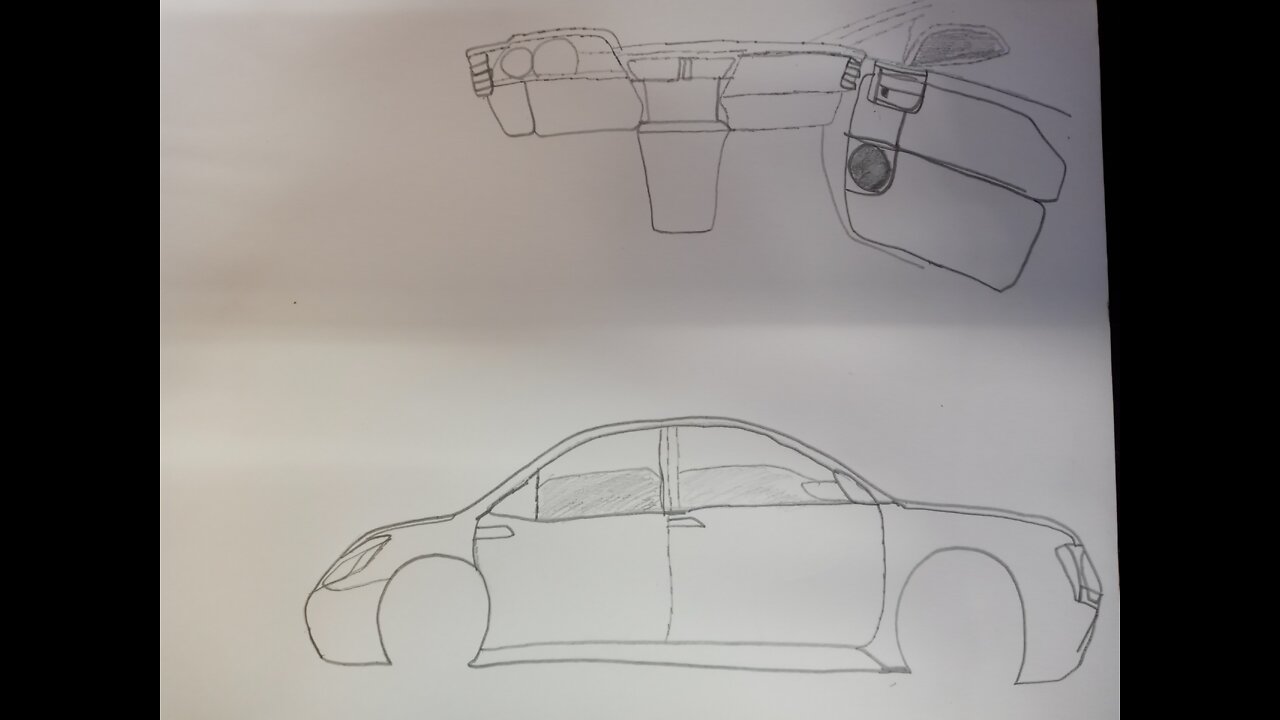 Sedan drawing