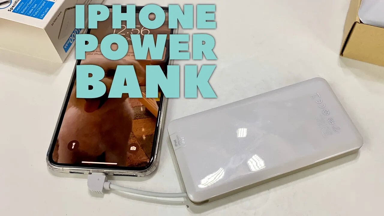 iPhone Power Bank with Built-In Lightning Cable Review