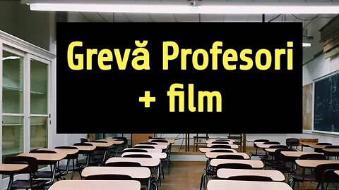 Greva profesorilor, problemele și... Directorul Școlescu