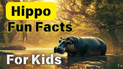 AMAZING Hippo Facts You Never Knew! | Fun & Educational Video for Kids