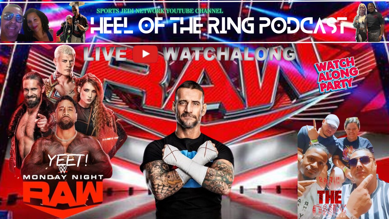 🟡LIVE WWE Raw Watch Along (No Footage Shown) REACATION