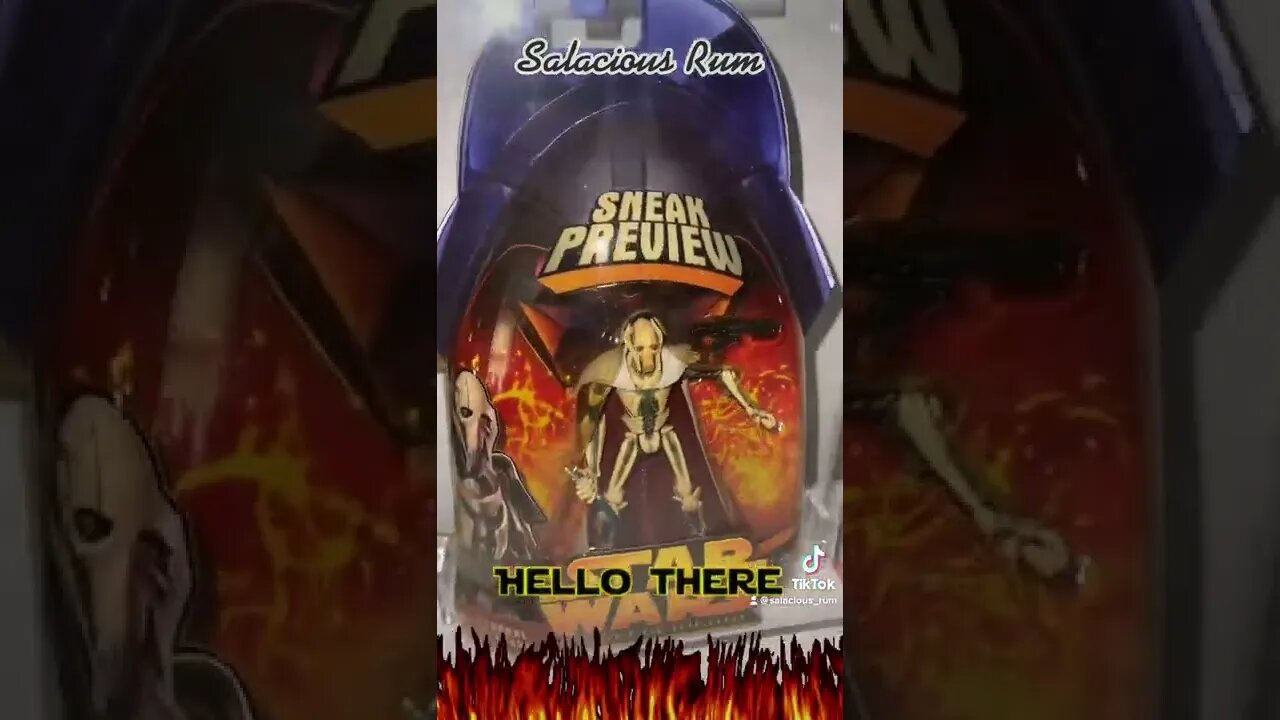 GENERAL GRIEVOUS - Star Wars: Revenge of the Sith (Hasbro 2005 Ep3 Sneak Preview AFA U85) #shorts
