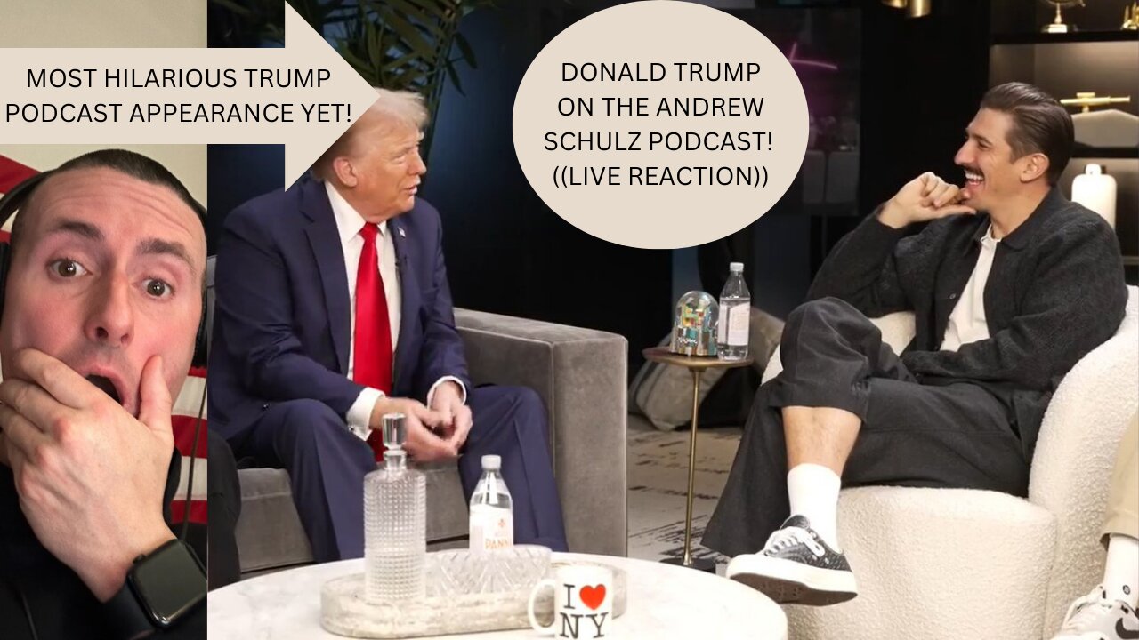 DONALD TRUMP ON ANDREW SCHULZ PODCAST! HILARIOUS!! @TheAndrewSchulz