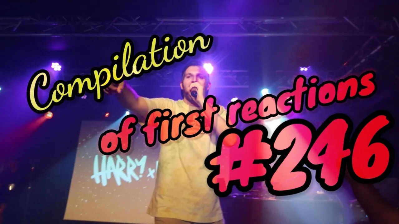 #246 Reactors first reactions to Harry Mack freestyle (compilation)