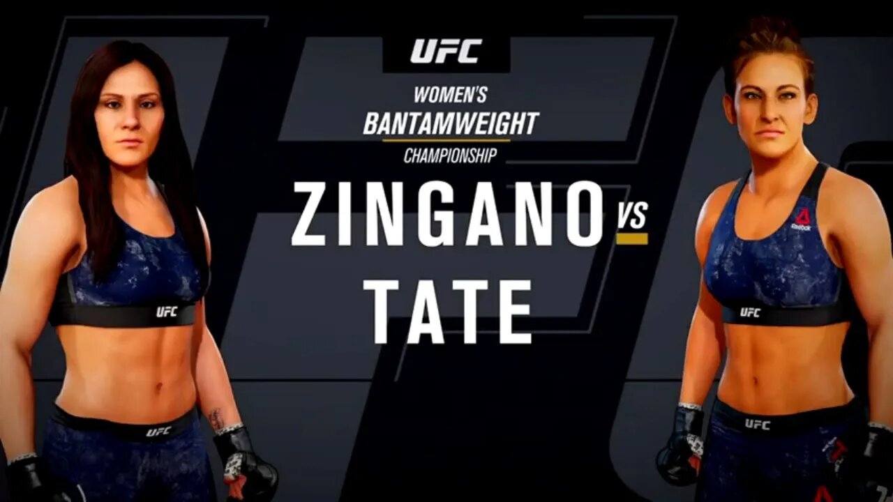 EA Sports UFC 3 Gameplay Miesha Tate vs Cat Zingano