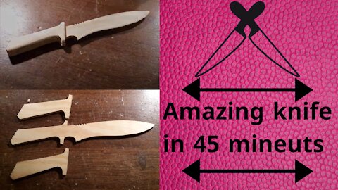 Woodworking DIY (woody knife)