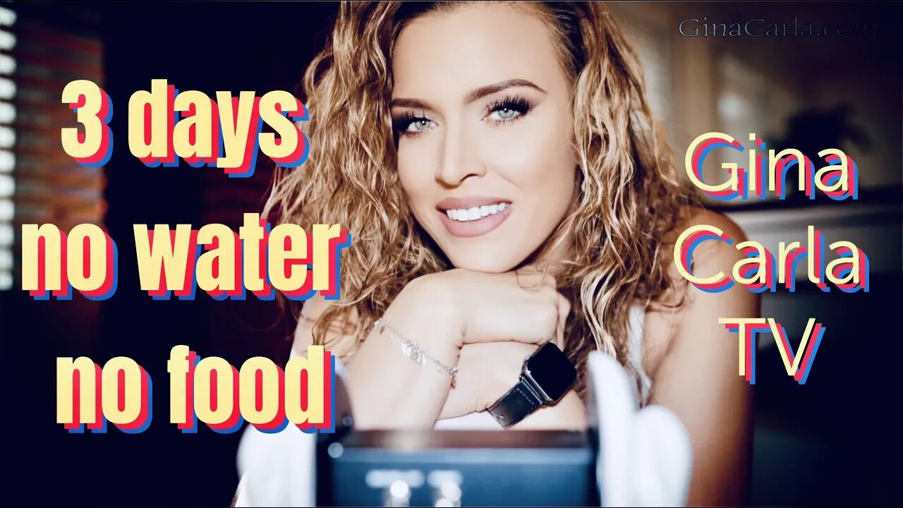 Gina Carla TV 😯 3 Days!! No Water!! No Food!! Part Two ✌🏽 Dry Fasting Experiment 😉