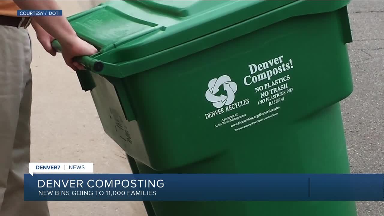 11,000 families getting new trash bin for composting