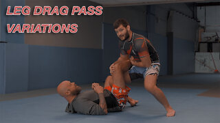 A Pass that EVERY White & Blue Belt MUST Learn : The Leg Drag