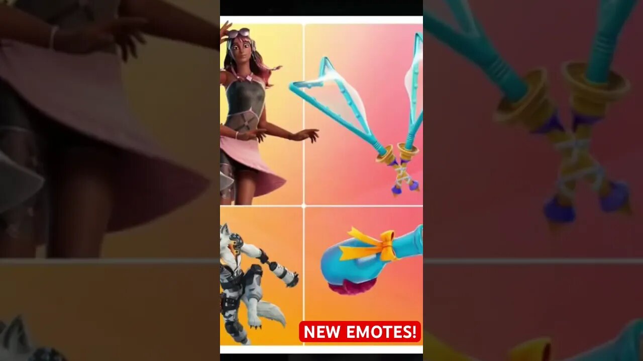 New Fortnite Emotes in 25.11! #fortniteupdate #emote