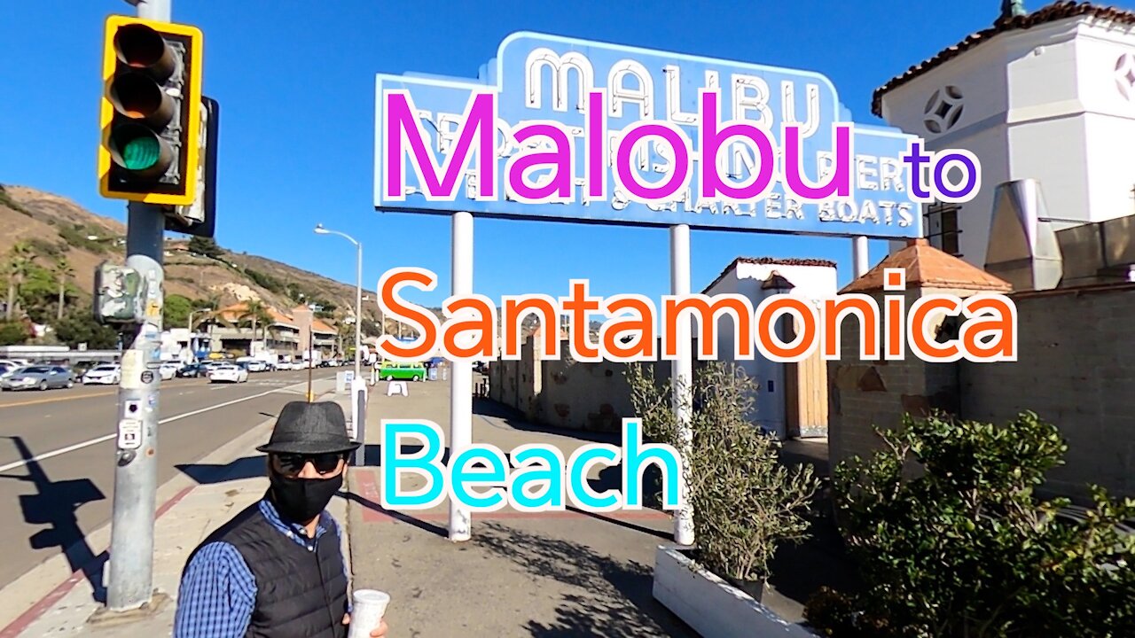 malibu beach to santamonica