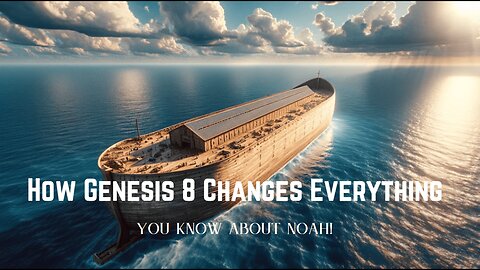 🕊️ How Genesis 8 Changes Everything You Know About Noah!