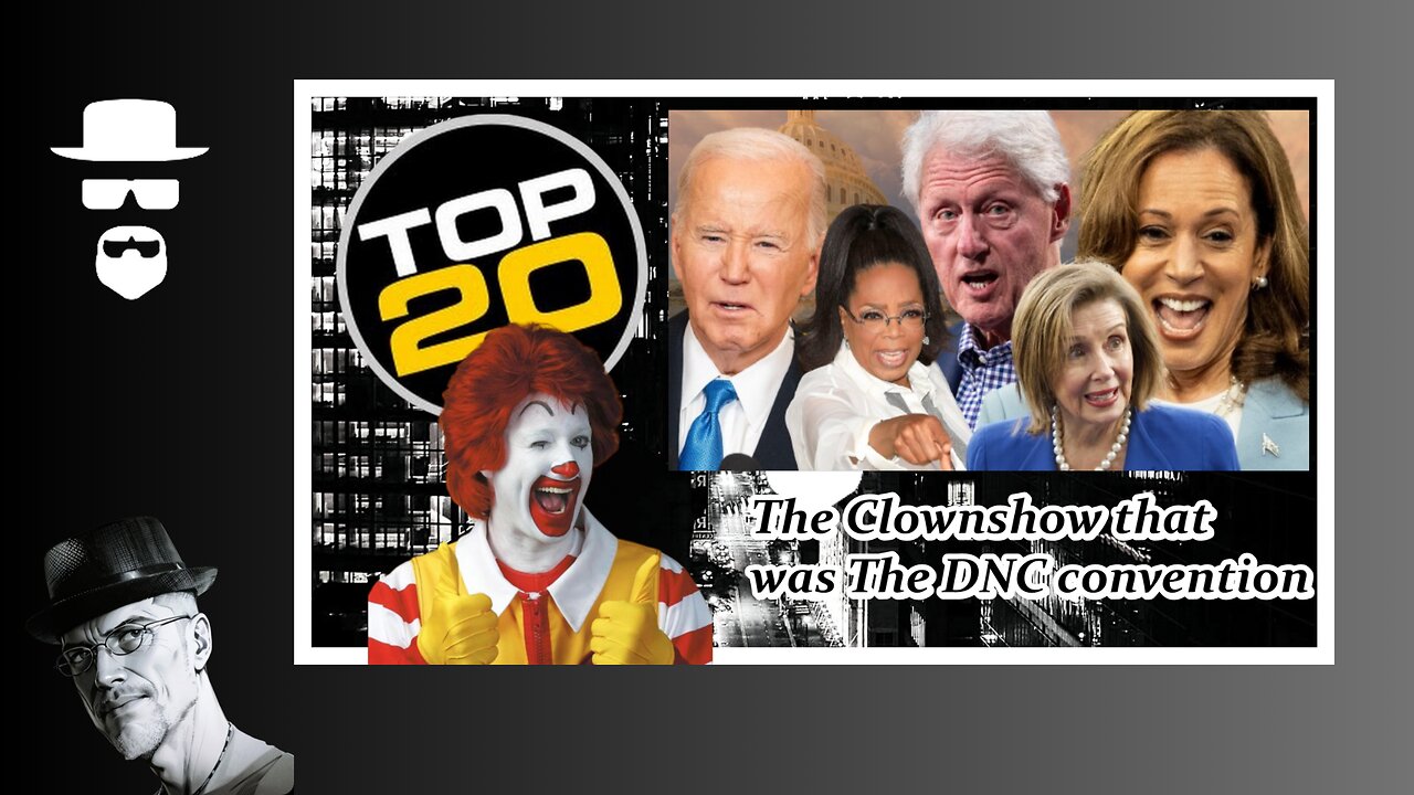 TOP 20 MOMENTS AT THE DNC CLOWNSHOW