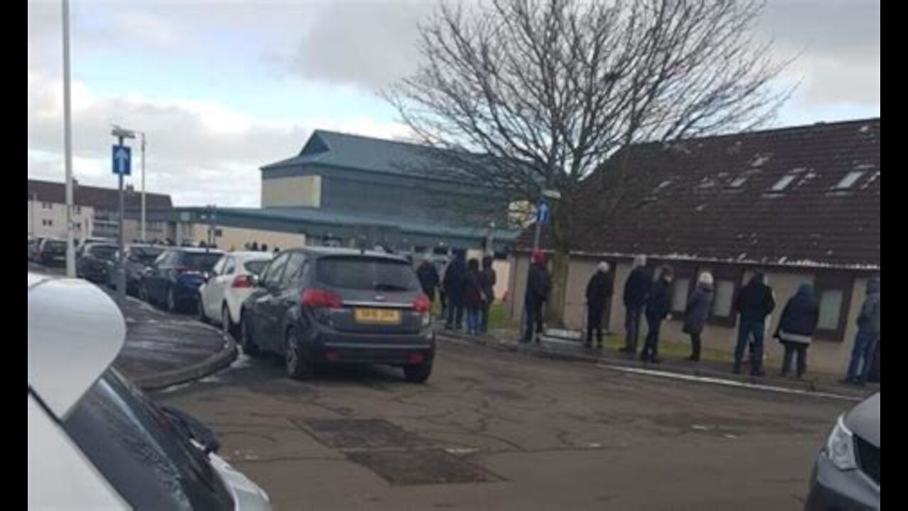 Feb 2021. Vaccine Chaos in Fife