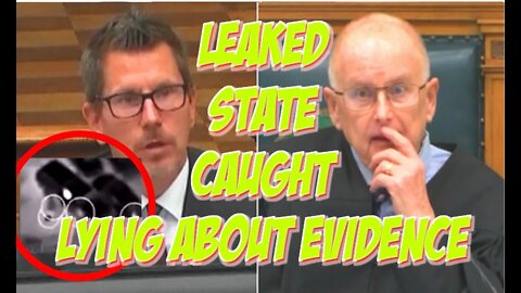 LEAKED JUDGE CATCHES STATE TAMPERING EVIDENCE PROOF RITTENHOUSE IS INNOCENT
