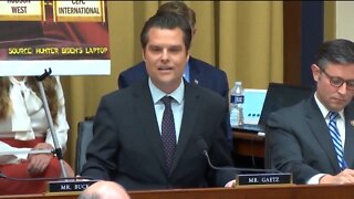 Matt Gaetz Grills DOJ Official On 'Ongoing Investigation' Into Hunter Biden