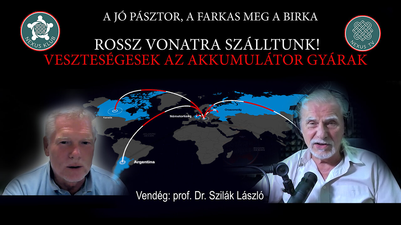 ROSSZ VONATRA SZÁLLTUNK! VESZTESÉGESEK AZ AKKUMULÁTOR GYÁRAK. prof.Dr.Szilák László-Juhász J. Zoltán