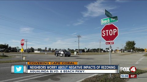 Residents concerned over rezoning