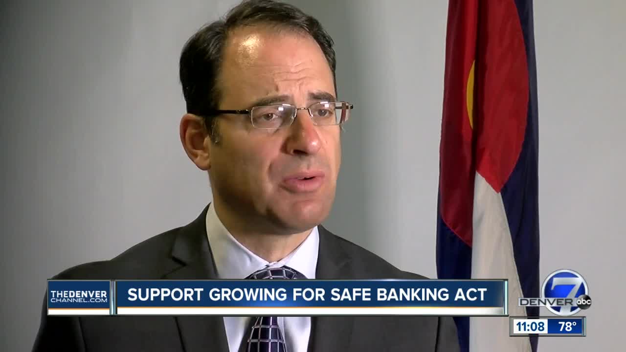 Support is growing for the SAFE Banking Act