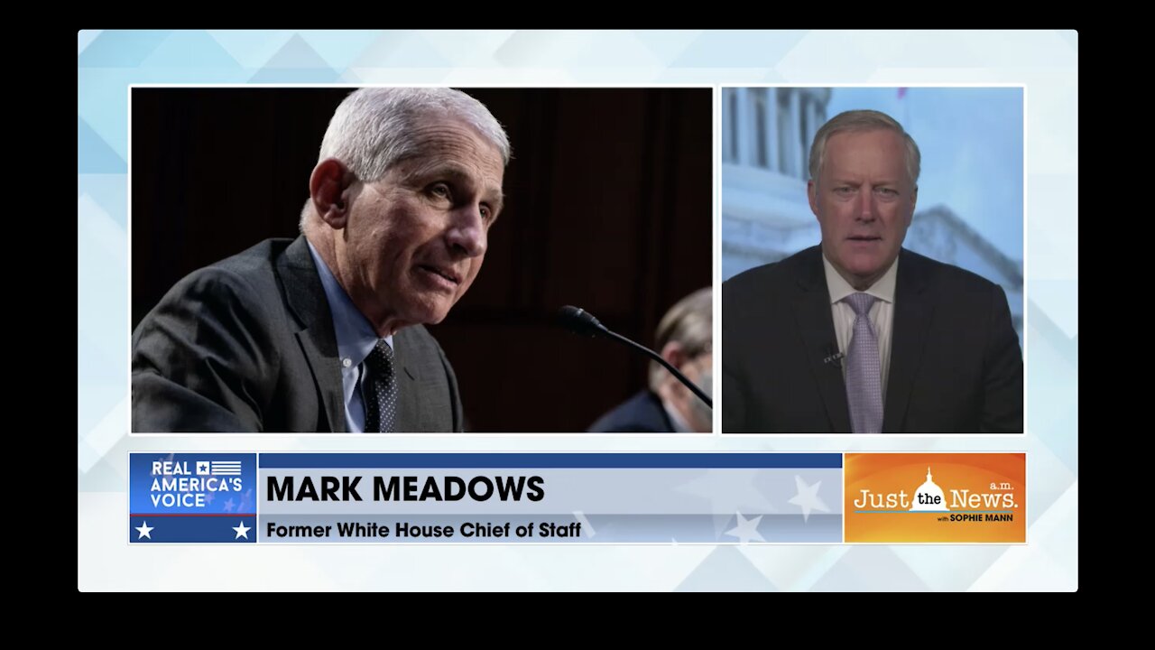 Mark Meadows - Biden Admin, and Dr. Fauci refuse to hold China accountable