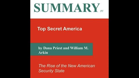 Author William M. Arkin discusses his book Summary of Top Secret America: The Rise...