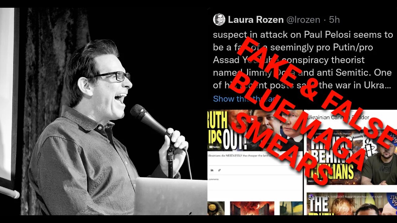 Jimmy Dore Smeared Again By Blue MAGA Fake Talking Points