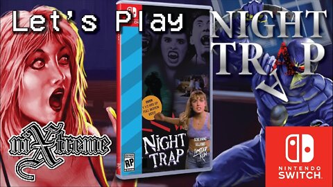 Night Trap Let's Play Quick Play on the Nintendo Switch, Limited run games