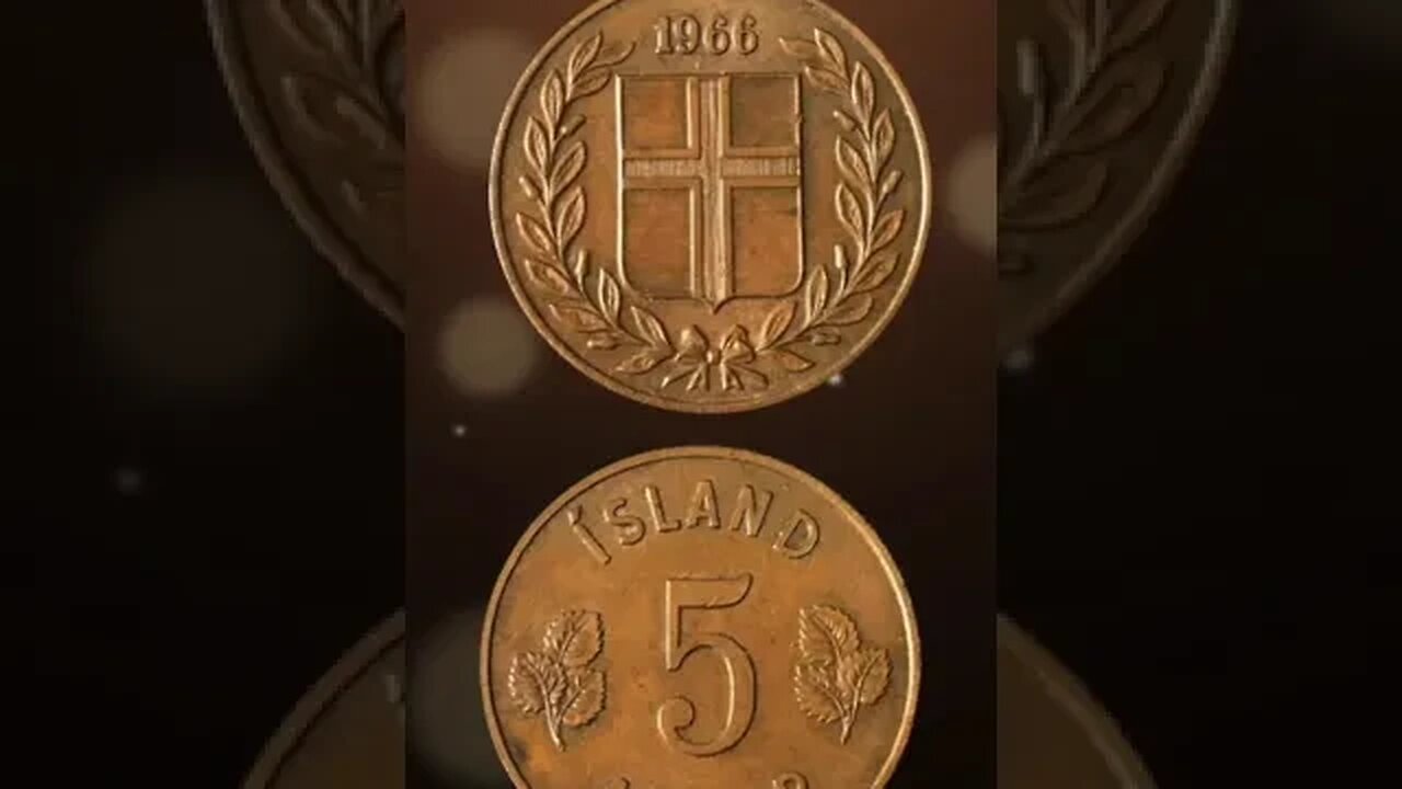 Iceland 5 Aurar 1966. #shorts #viral #coinnotesz