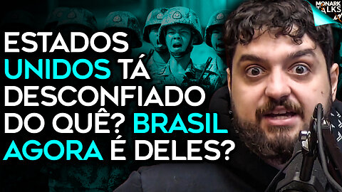 POR QUE MILITARES CHINESES DESEMBARCARAM NO BRASIL?