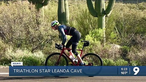 Catching up with triathlon star Leanda Cave