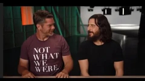 Hilarious moment between Jonathan Roumie and Dallas Jenkins during the last live of the Chosen