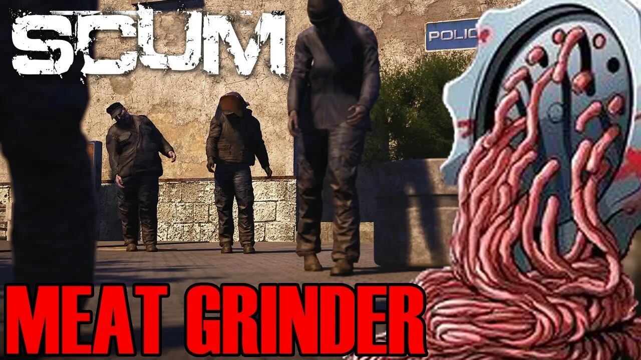 The Meat Grinder Day 8 | SCUM 0.7 | Just Scumming Around