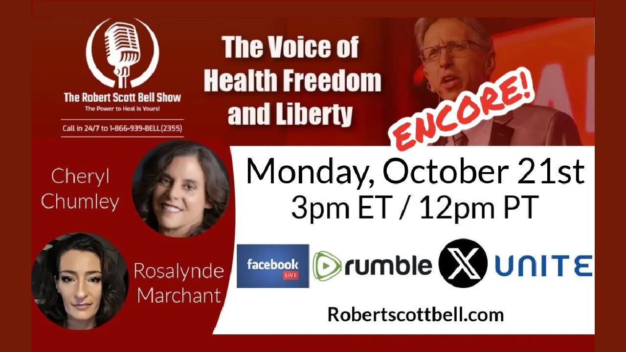 ENCORE! Cheryl Chumley, Chloe: Book One of Chloe's People: A Novel, Rosalynde Marchant, Natural Hair Regrowth - The RSB Show 10-21-24