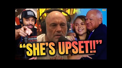 Tim Walz’s Daughter Goes After Joe Rogan and Makes a FOOL of herself!