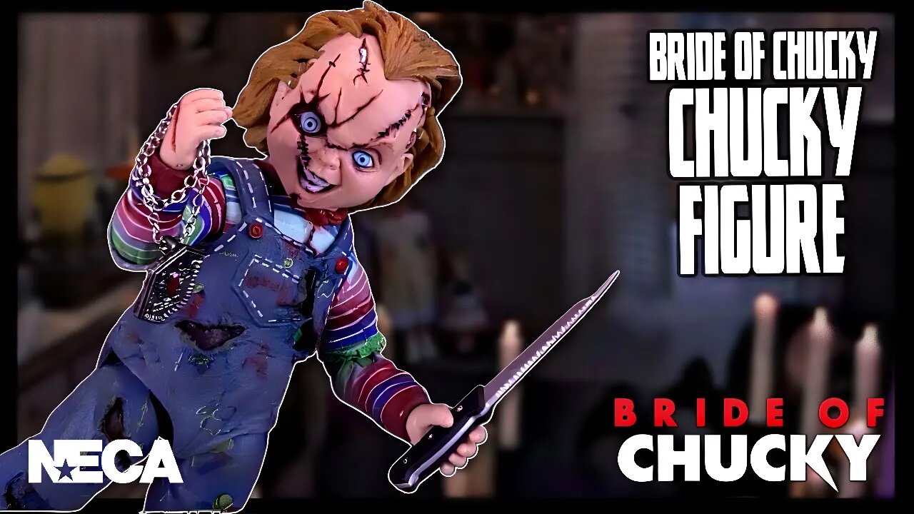 NECA Bride of Chucky Ultimate Chucky Single Figure Release @TheReviewSpot