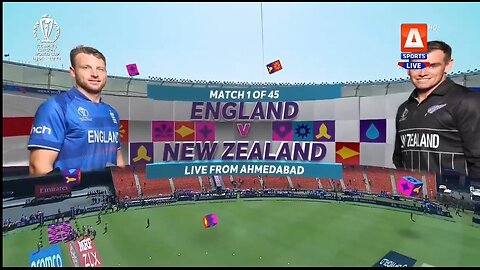 England Vs New Zealand ICC World Cup 2023 Match Highlights Ful HD