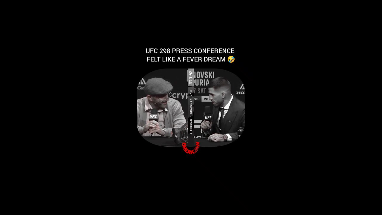 UFC 308 Press conference 🤣