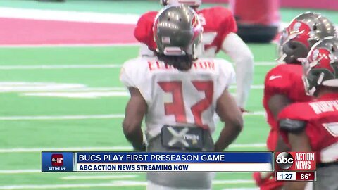 Bucs take on Steelers in first preseason game of the year