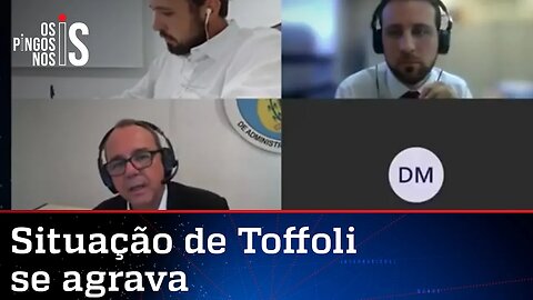 Vaza vídeo em que Cabral acusa Toffoli de ter vendido sentenças