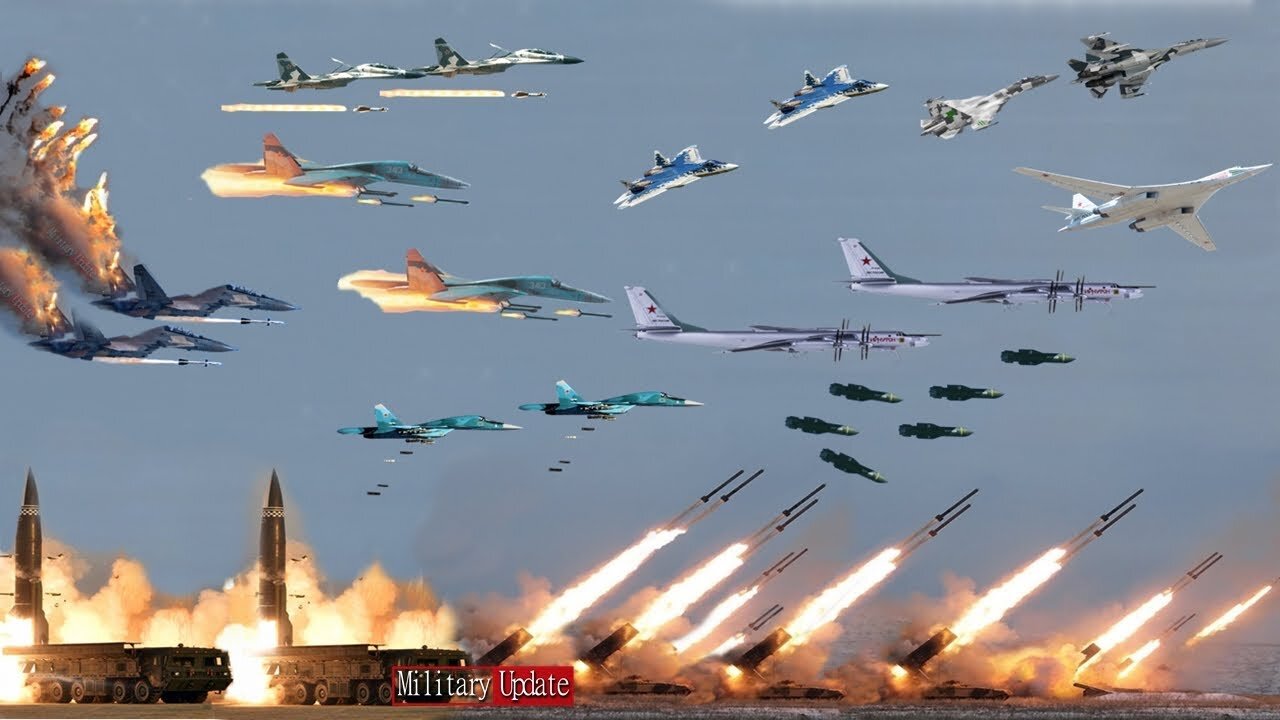 Don't Try Mess with Russia Airforce {Su-35,Su-33,Su-34,Su-57, Mig-35,Mig-29,Mig-31,Tu-160,Tu-95}