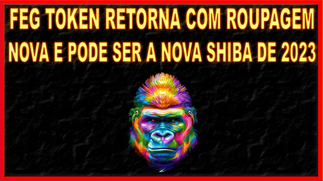 FEG TOKEN RETORNA COM ROUPAGEM NOVA E PODE SER A NOVA SHIBA DE 2023