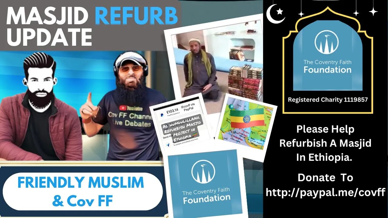 MASJID REFURB PROJECT UPDATE & CALL IN