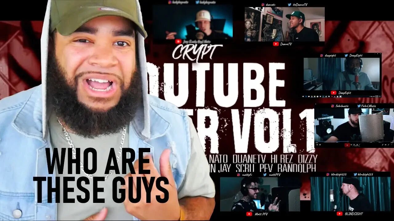 {{ REACTION }} Crypt - YouTube Cypher ft. Randolph, Vin Jay, Hi Rez, CHVSE, FabvL, Scru, & more