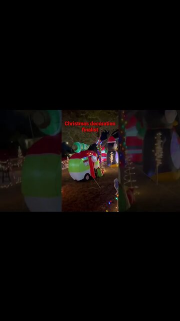 #shorts #christmas #decoration #holiday #contest #hoa #neighborhood #subdivision #shorts #blowup